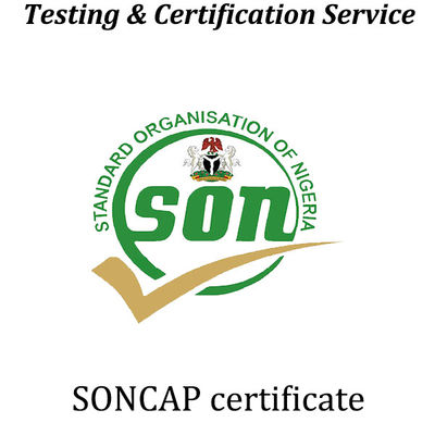 Nigeria Zertifizierte Soncap Zertifizierungsstandards Organisation der Konformitätsbewertung