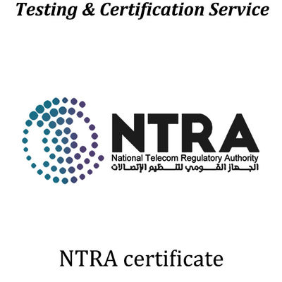 Ägypten NTRA Zertifikat der Ägyptischen Allgemeinen Organisation für Ausfuhr- und Einfuhrkontrolle